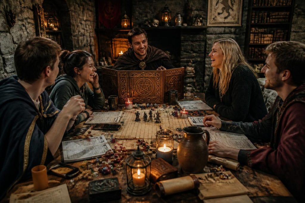 découvrez nos conseils pratiques pour organiser une session inoubliable de donjon et dragon entre amis, et vivez une aventure épique pleine de fun et de mystère.