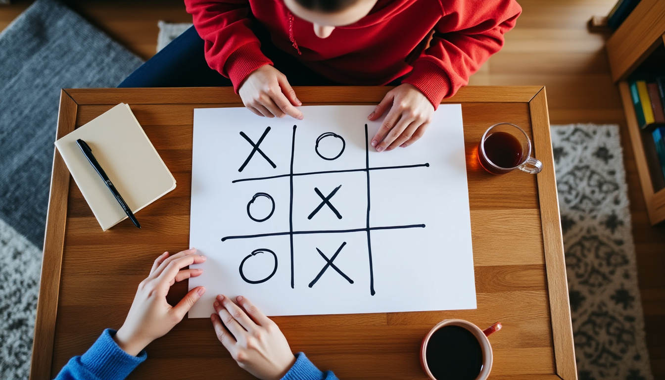 découvrez 5 idées de jeux faciles à faire avec seulement une feuille et un stylo. des activités ludiques pour enfants et adultes, à réaliser partout, en voyage, à la maison ou en classe !
