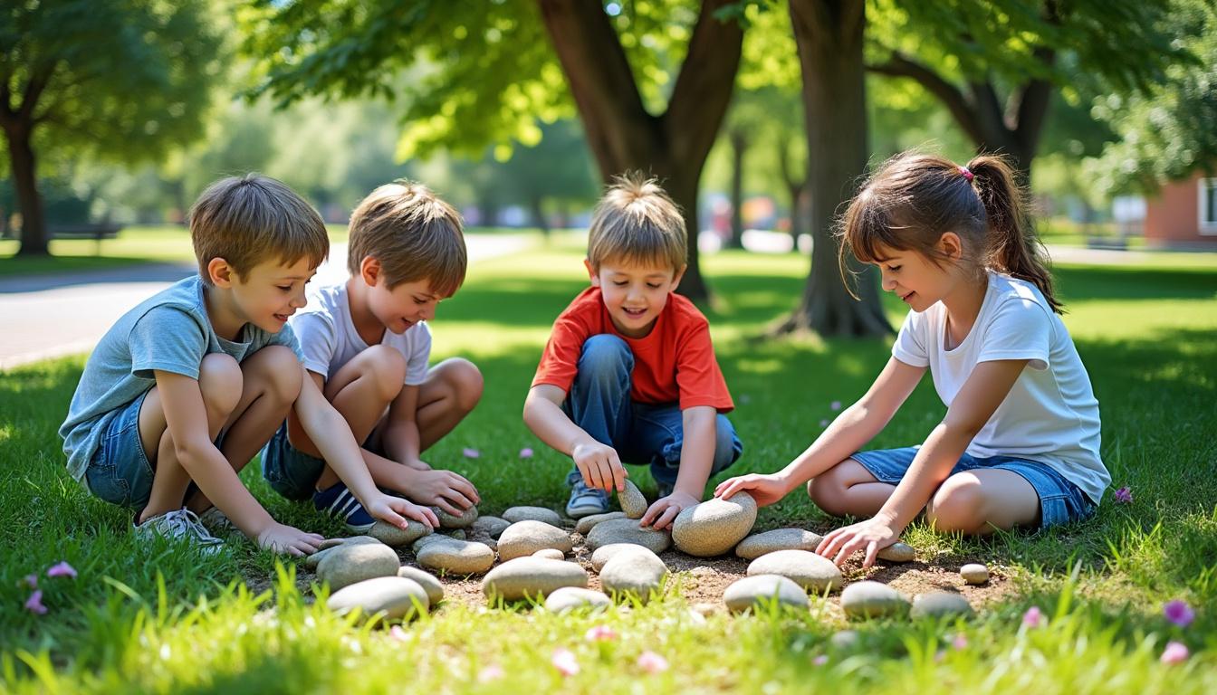 découvrez comment les jeux avec des cailloux offrent aux enfants d'aujourd'hui une expérience ludique, créative et authentique, loin des écrans, pour stimuler leur imagination et développer leur motricité.