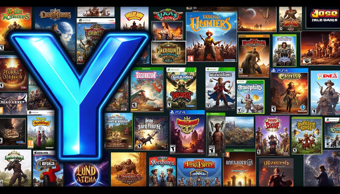 découvrez notre sélection des meilleurs jeux vidéo en y : une compilation des titres incontournables, des dernières sorties et des options les plus populaires pour tous les passionnés.