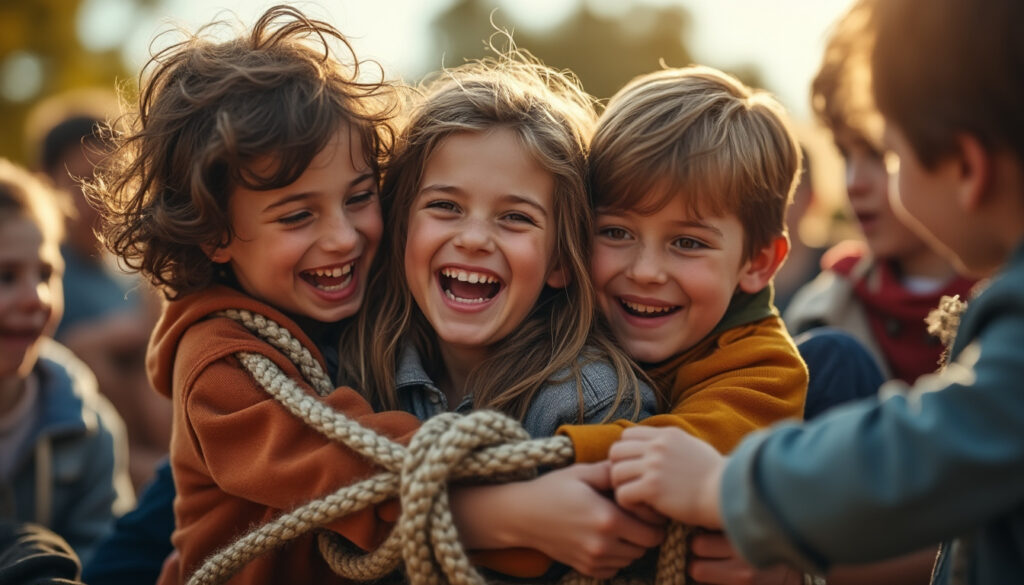 découvrez comment jouer au jeu du noeud humain, une activité ludique et pédagogique idéale pour renforcer la cohésion de groupe et développer l'esprit d'équipe chez les enfants et les adultes.