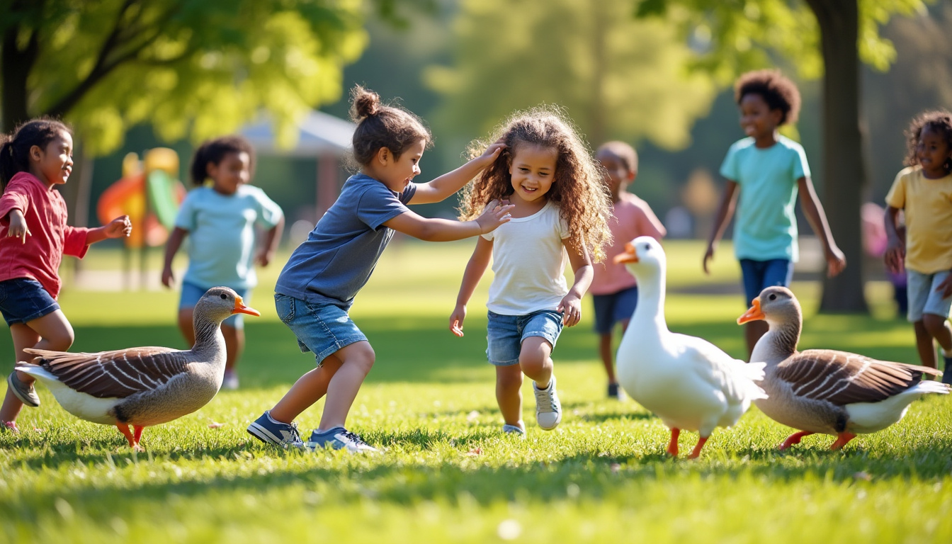 découvrez comment le jeu du duck duck goose favorise l’apprentissage et le développement social des enfants au sein des structures périscolaires, tout en stimulant leur motricité et leur esprit d’équipe.