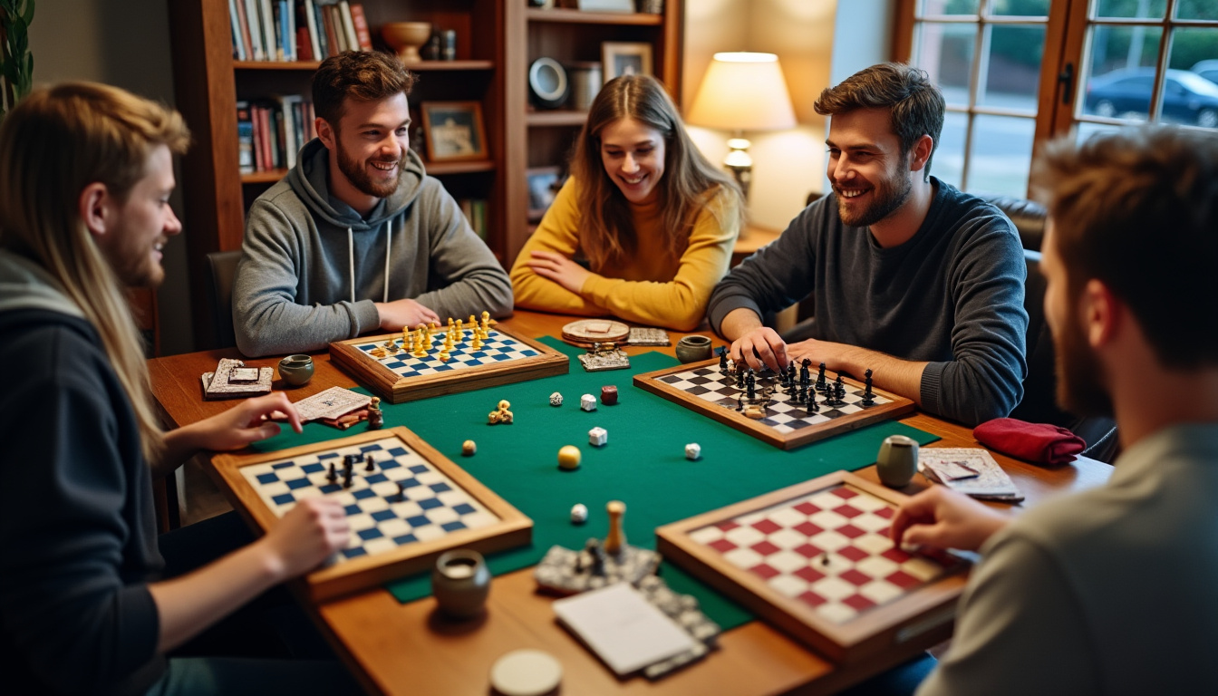 découvrez une sélection de jeux de société gratuits parfaits pour animer vos soirées entre amis et passer des moments conviviaux sans rien dépenser.