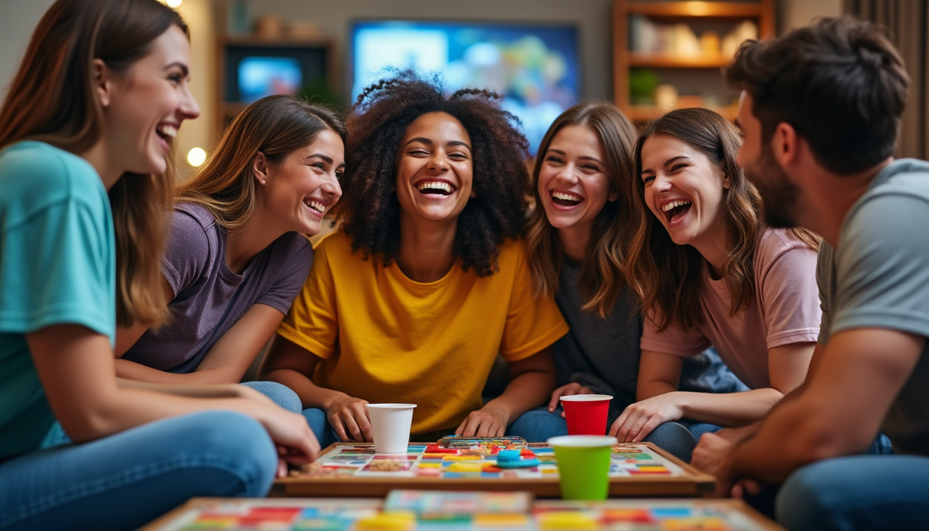 découvrez une sélection de jeux de société gratuits parfaits pour animer vos soirées entre amis. amusez-vous sans dépenser, développez l'esprit d'équipe et créez des souvenirs inoubliables !