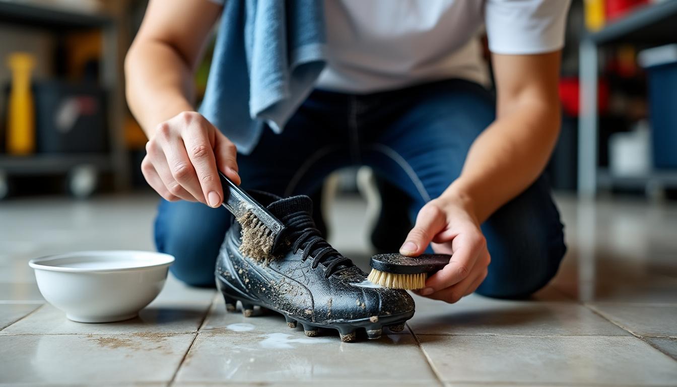 découvrez les meilleures astuces pour nettoyer efficacement vos crampons de foot. obtenez des conseils pratiques pour prolonger la durée de vie de votre équipement et assurer un meilleur terrain de jeu.